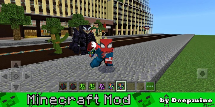 Spider-Man Minecraft Mod screenshot image 1_Popularmodapk.com