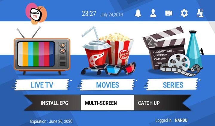 Nandu TV screenshot image 2_Popularmodapk.com