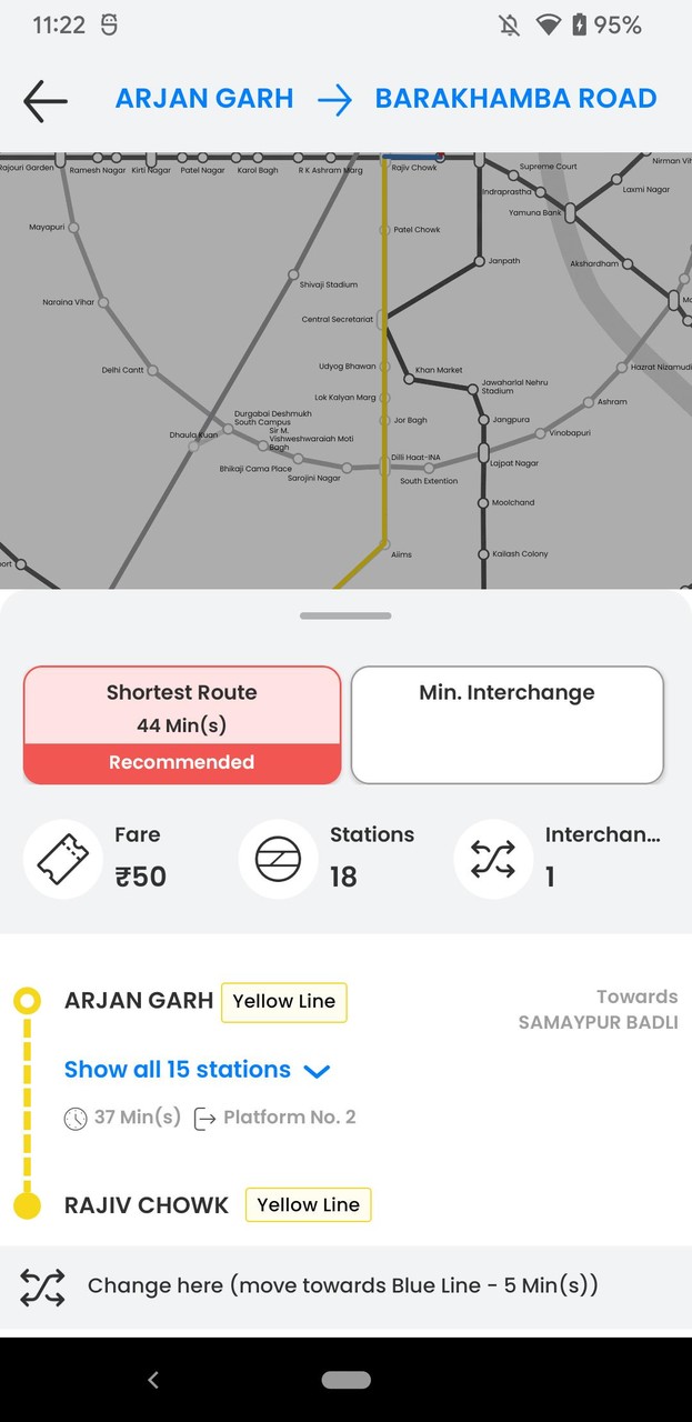 Delhi Metro Rail screenshot image 2_Popularmodapk.com