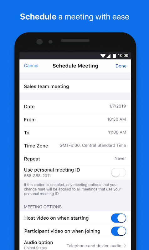 Zoom for Intune screenshot image 3_Popularmodapk.com