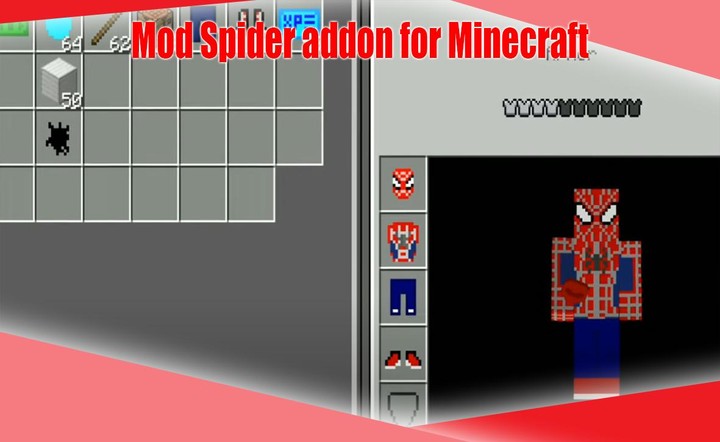 Spiderhero mod for Minecraft screenshot image 8_Popularmodapk.com