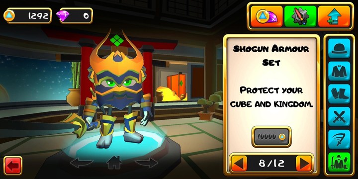 Cube Samurai: Run Squared - Ru screenshot image 5_Popularmodapk.com