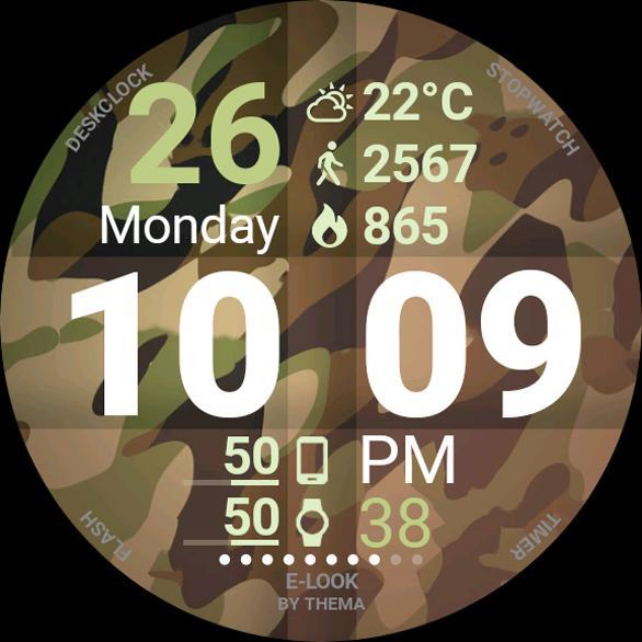 E-Look Watch Face screenshot image 11_Popularmodapk.com