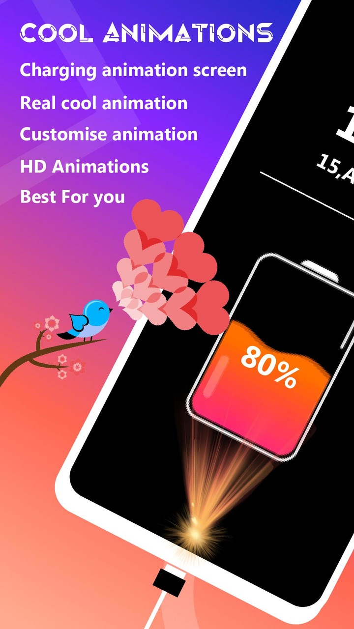 Battery Charging Animation 3D screenshot image 4_Popularmodapk.com