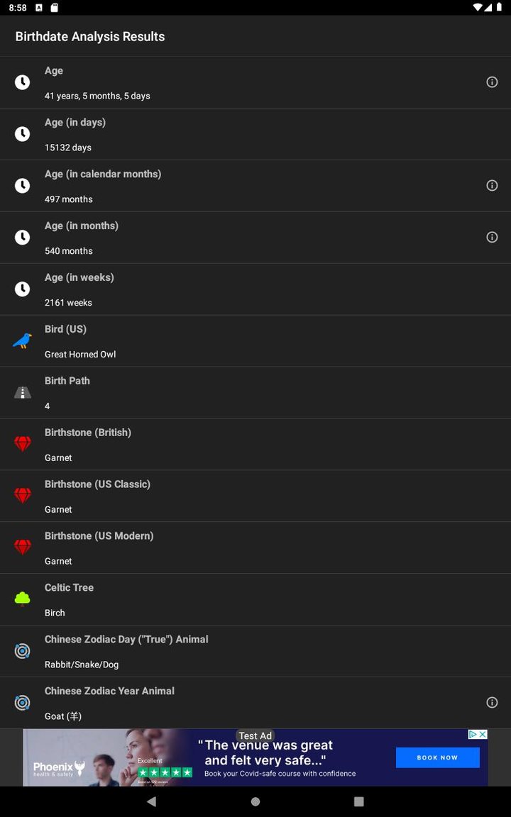 Birthdate Analyzer screenshot image 6_Popularmodapk.com
