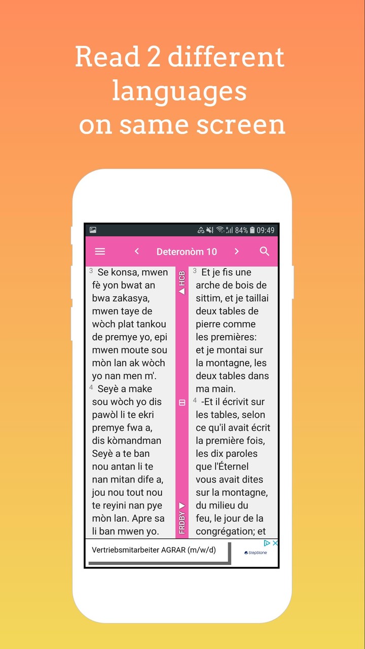Holy Bible in many languages screenshot image 3_Popularmodapk.com