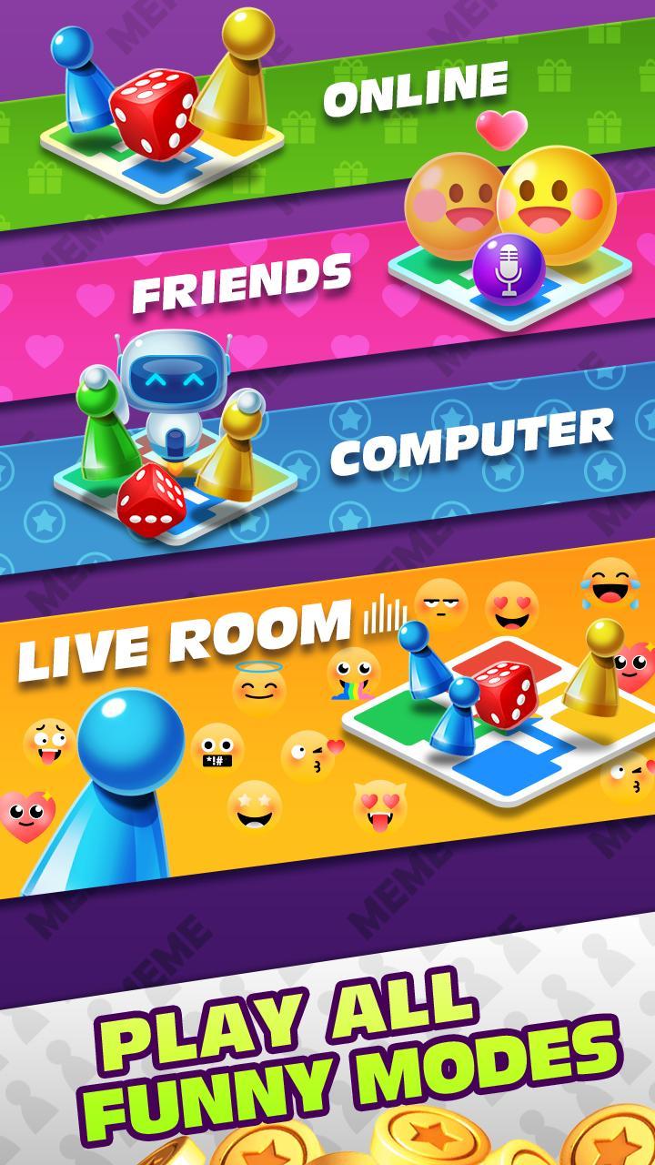Ludo Emoji: Online Board Game screenshot image 2_Popularmodapk.com
