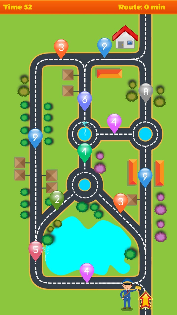 Postman Jack - Math Brain Game screenshot image 4_Popularmodapk.com