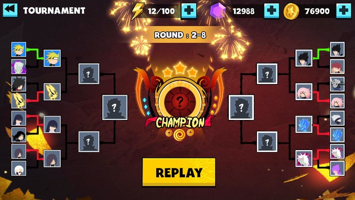 Stickman Shinobi Fighting screenshot image 5_Popularmodapk.com