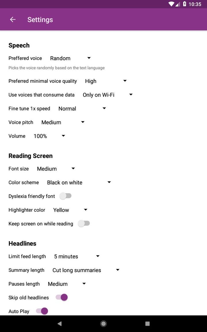 Voice Reader Speech Central screenshot image 10_Popularmodapk.com