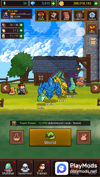 Grow Pixelmon Masters<span>(Unlimited Money)</span> screenshot image 2_Popularmodapk.com