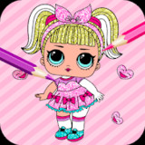 Cute Dolls Gliter Coloring Pages<span>(Mod APK)</span>2.0_Popularmodapk.com