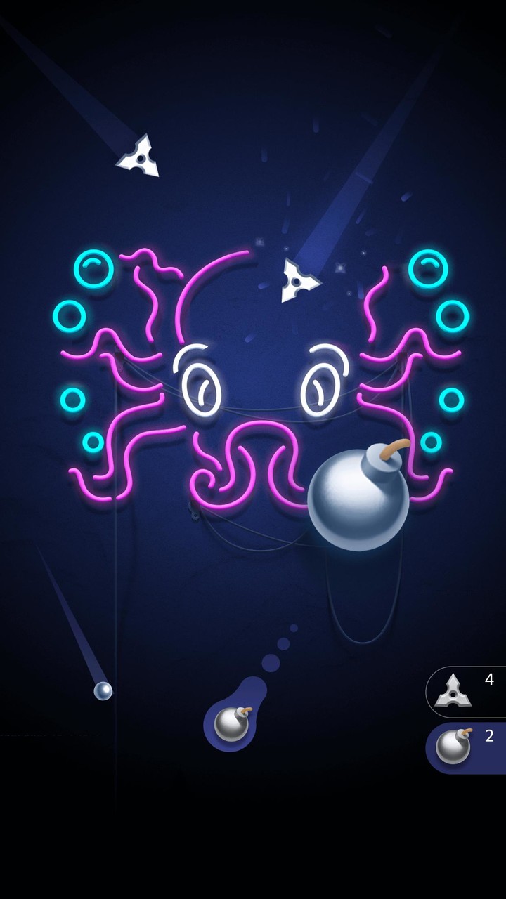 Hit the Light - Neon Shooter screenshot image 2_Popularmodapk.com