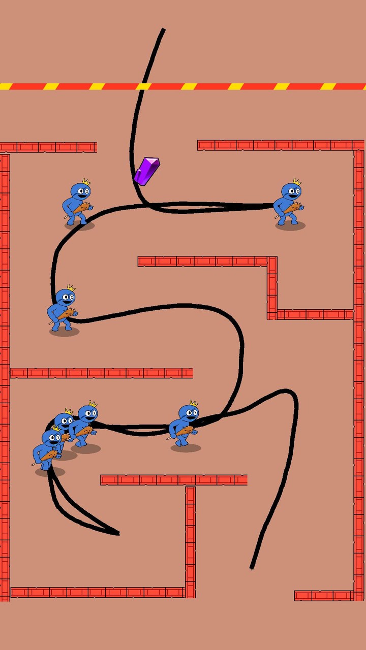 Merge Maze - Draw Rainbow Army screenshot image 3_Popularmodapk.com
