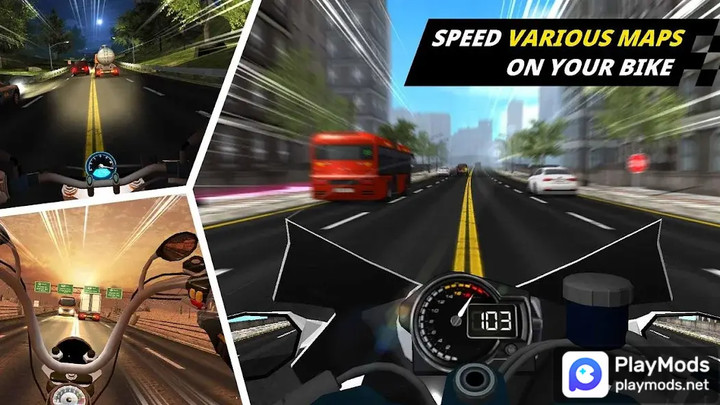Motorcycle Racing Champion(Free upgrade) screenshot image 1_Popularmodapk.com