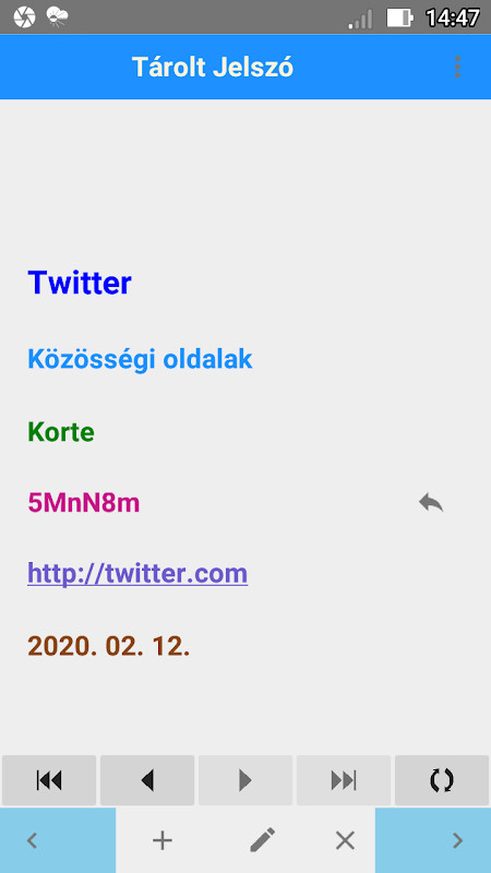 Jelszó Kezelő screenshot image 1_Popularmodapk.com