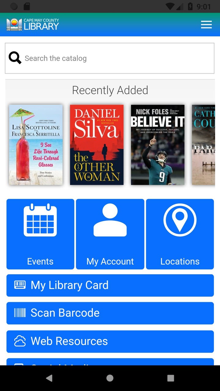 Cape May County Public Librari screenshot image 1_Popularmodapk.com