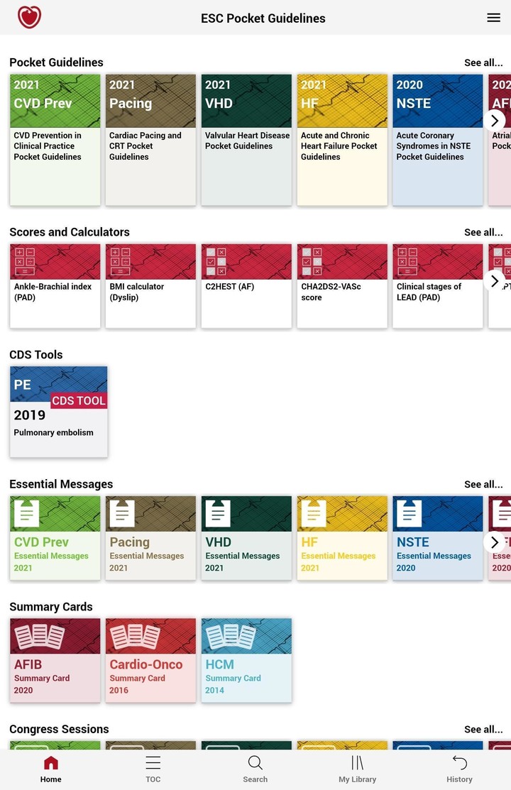 ESC Pocket Guidelines screenshot image 8_Popularmodapk.com