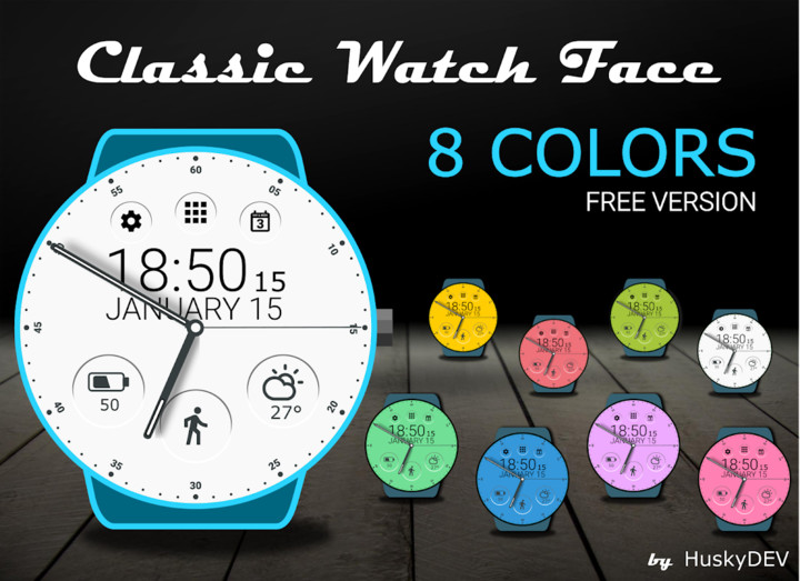 Classic Watch Face screenshot image 2_Popularmodapk.com