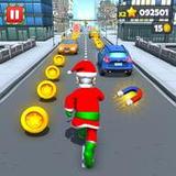 Xmas Santa Surfer Running Game2.4_Popularmodapk.com