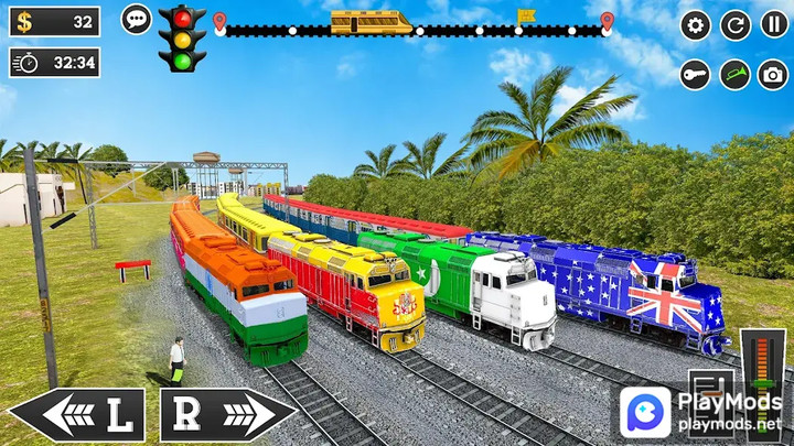 Train Driving Sim 3D<span>(unlimited money)</span> screenshot image 1_Popularmodapk.com