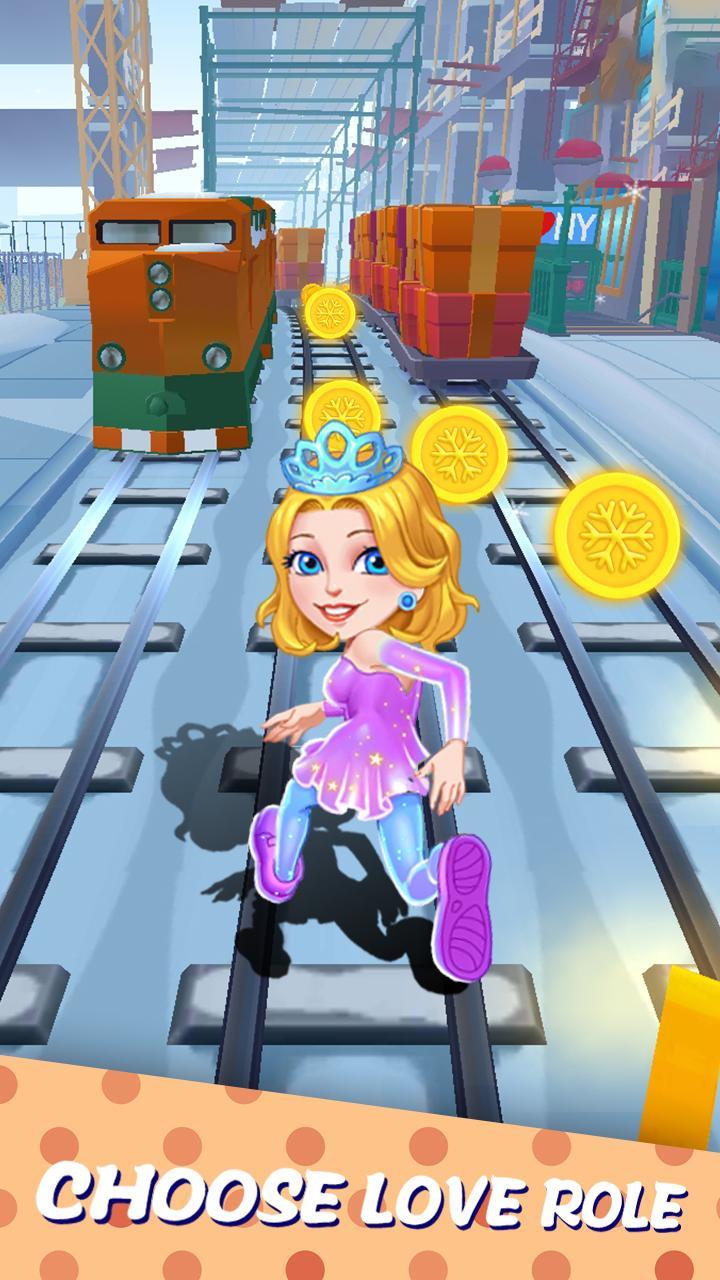 Subway Ice Princess Surfers screenshot image 5_Popularmodapk.com