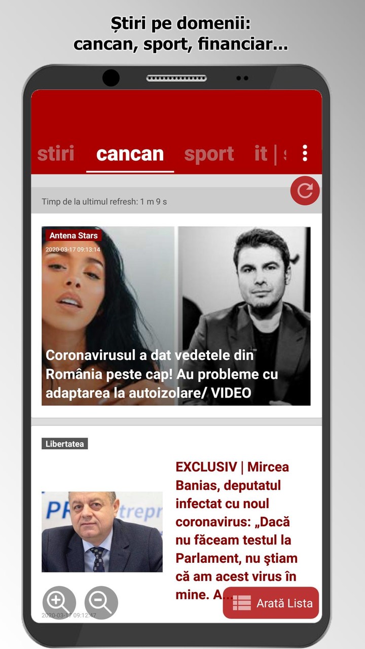 Dă pe Știri - România în timp real screenshot image 3_Popularmodapk.com