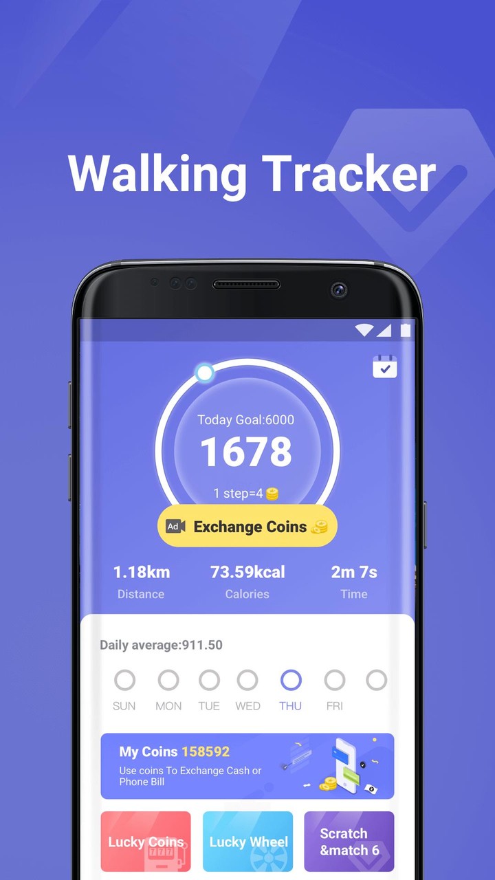 Easy Step - Walking & Health screenshot image 4_Popularmodapk.com