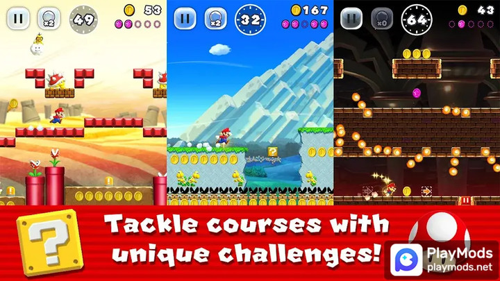 Super Mario Run<span>(Unlock paid content)</span> screenshot image 1_Popularmodapk.com