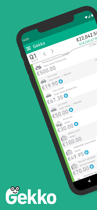 Gekko Cost - Receipt scanner for freelancers screenshot image 5_Popularmodapk.com