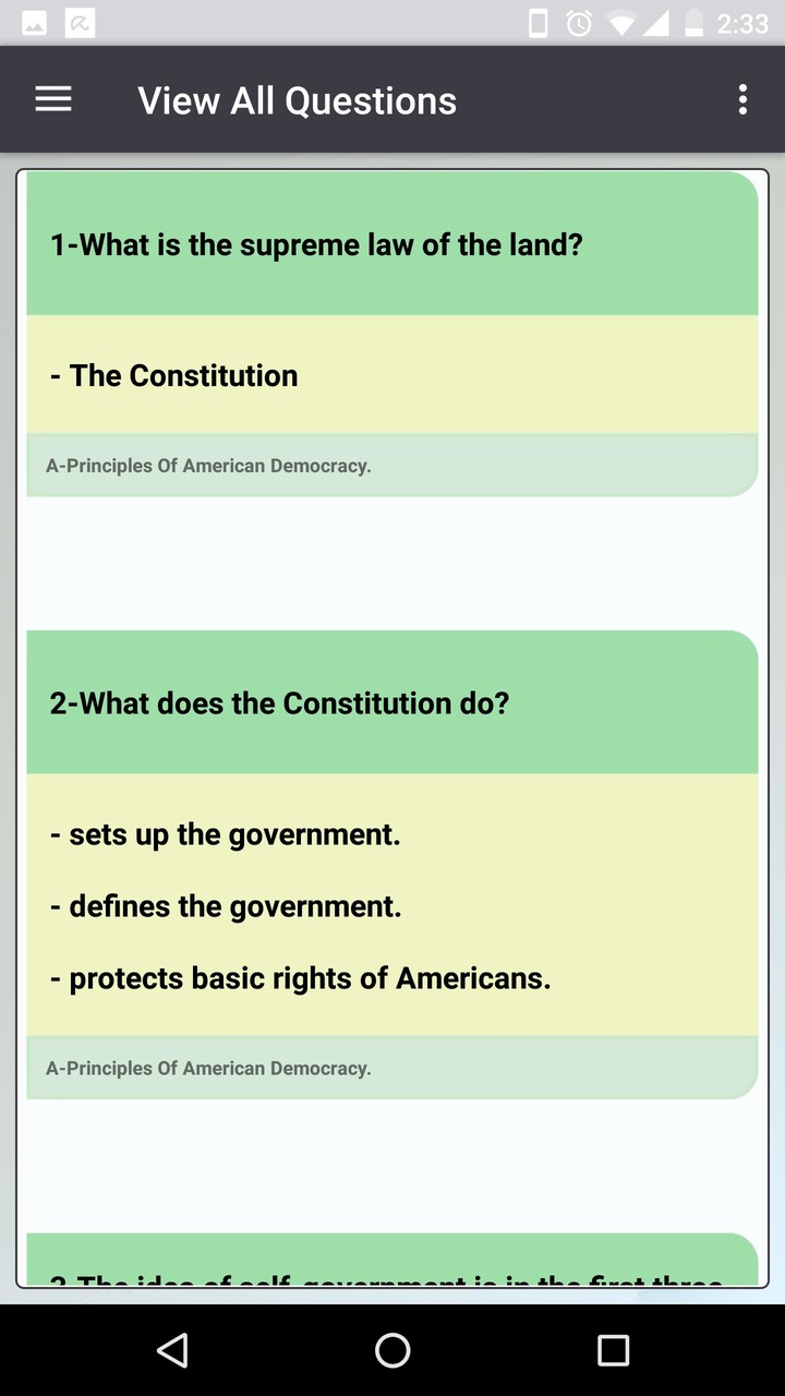 US Citizenship Test 2022 screenshot image 4_Popularmodapk.com