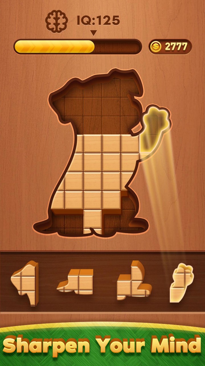 Block Puzzle: Wood Jigsaw Game screenshot image 3_Popularmodapk.com