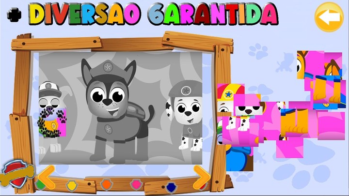 Dog Patrol Jigsaw Game 2 screenshot image 2_Popularmodapk.com