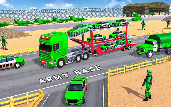 Army Vehicle Truck Simulator screenshot image 2_Popularmodapk.com