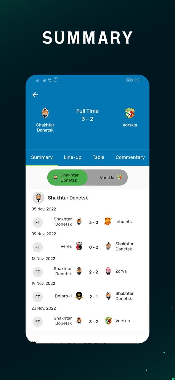 Yora Sports - Live Score screenshot image 9_Popularmodapk.com