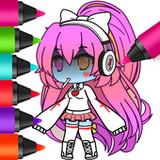 Gacha Life Coloring book1.0_Popularmodapk.com