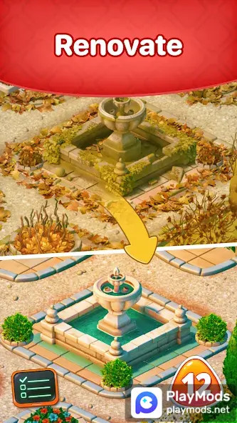 X Garden Relax Match 3 Design<span>(unlimited money)</span> screenshot image 6_Popularmodapk.com