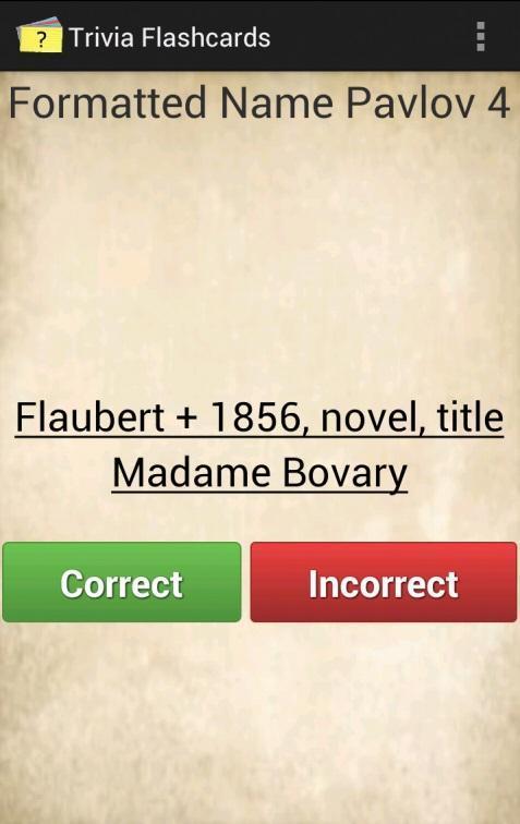 Trivia Flashcards screenshot image 2_Popularmodapk.com