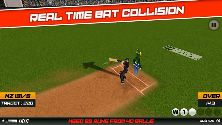 Cricket Superstar League 3D screenshot image 1_Popularmodapk.com