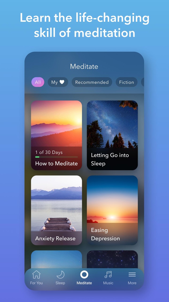 Calm - Meditate, Sleep, Relax<span>(Premium Unlocked)</span> screenshot image 8_Popularmodapk.com
