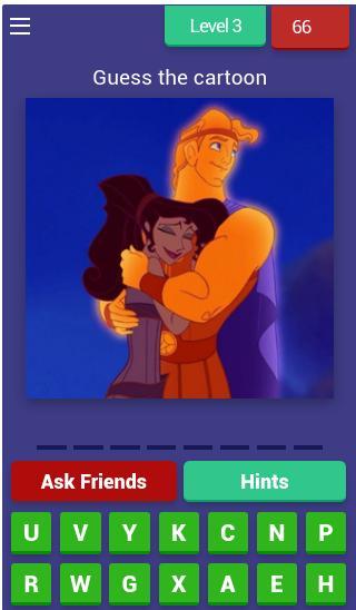 Guess the cartoon screenshot image 4_Popularmodapk.com