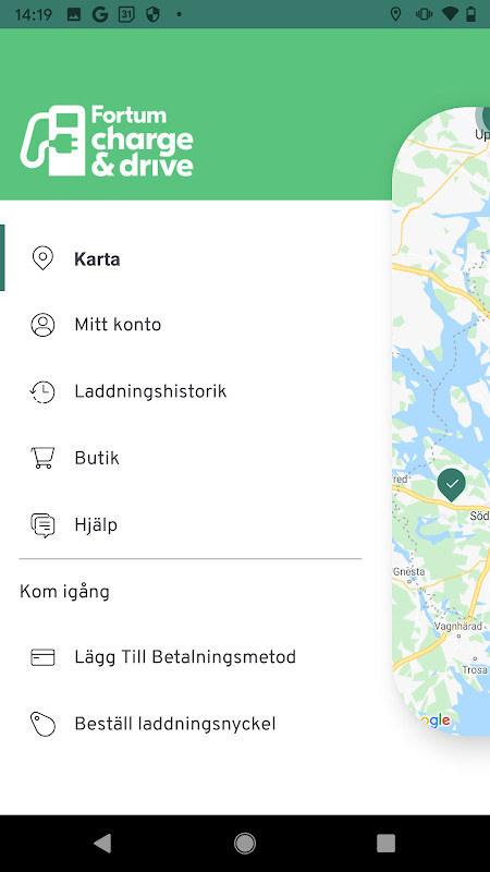 Fortum Charge & Drive Sweden screenshot image 4_Popularmodapk.com