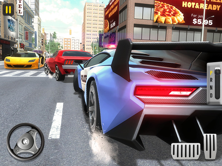 Car Rush 3D: Police Car Game screenshot image 1_Popularmodapk.com