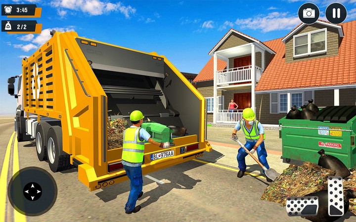 Garbage Truck Driving Games 3D screenshot image 5_Popularmodapk.com