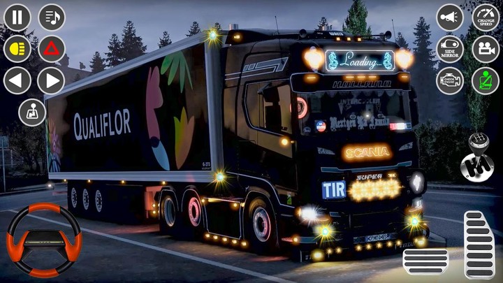 US Truck Driving Sim : Euro screenshot image 5_Popularmodapk.com