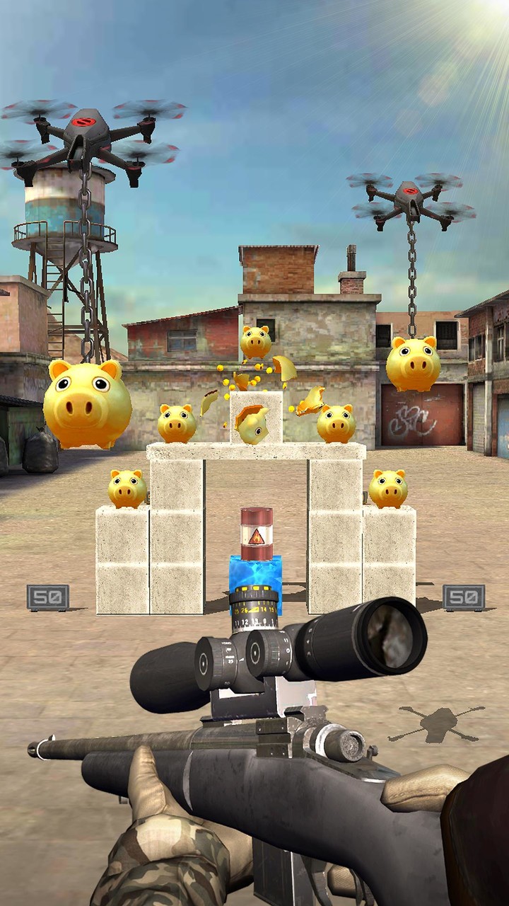 Shooting sniper:shooting game screenshot image 4_Popularmodapk.com