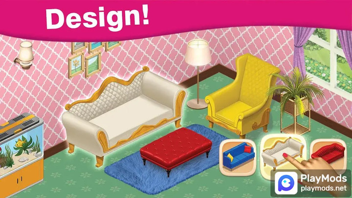 Home Cafe - Mansion Design<span>(Unlimited gold and stars)</span> screenshot image 2_Popularmodapk.com