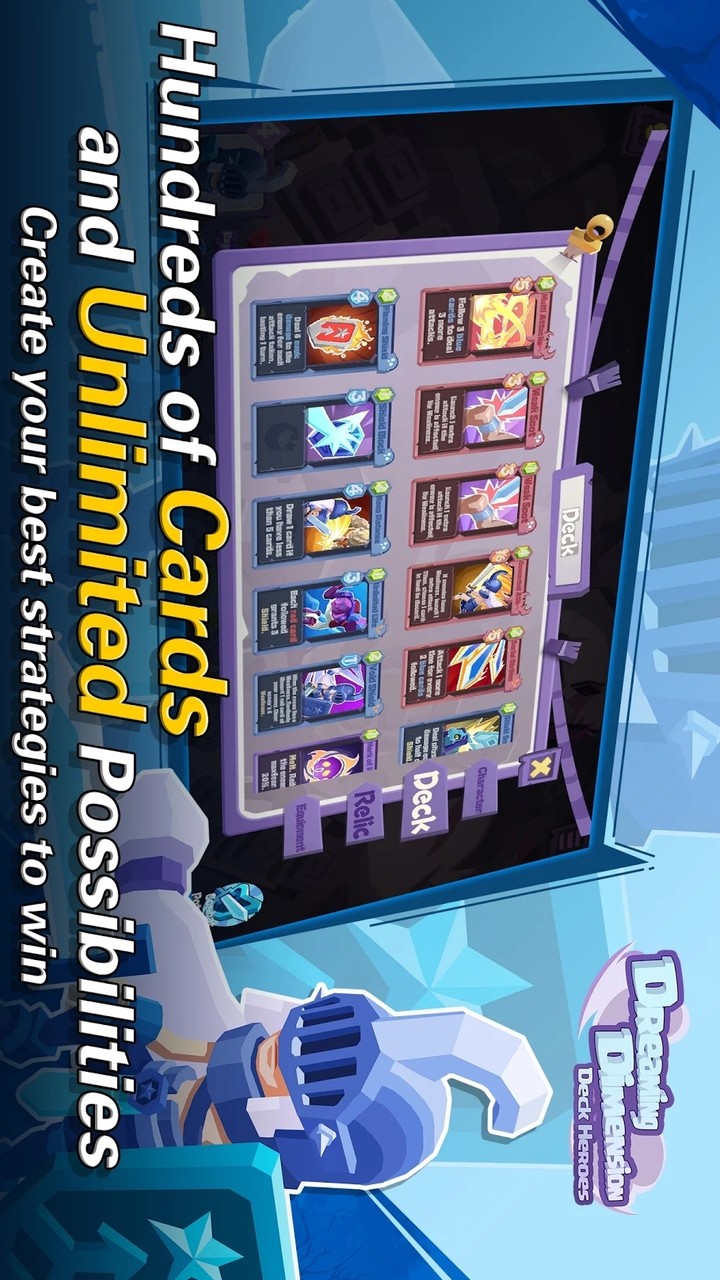 Dreaming Dimension: Deck Heroes(Unlocked all heroes) screenshot image 2_Popularmodapk.com