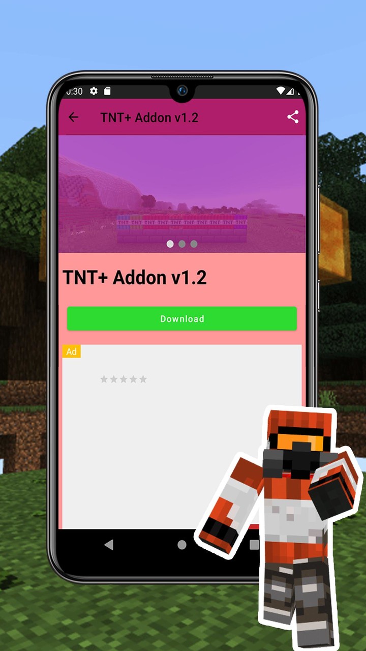 TNT Mod Run for Minecraft PE screenshot image 4_Popularmodapk.com