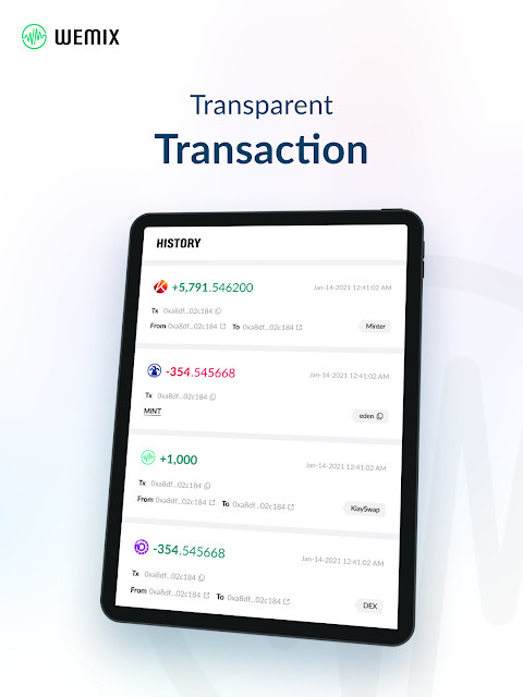 WEMIX Wallet screenshot image 10_Popularmodapk.com